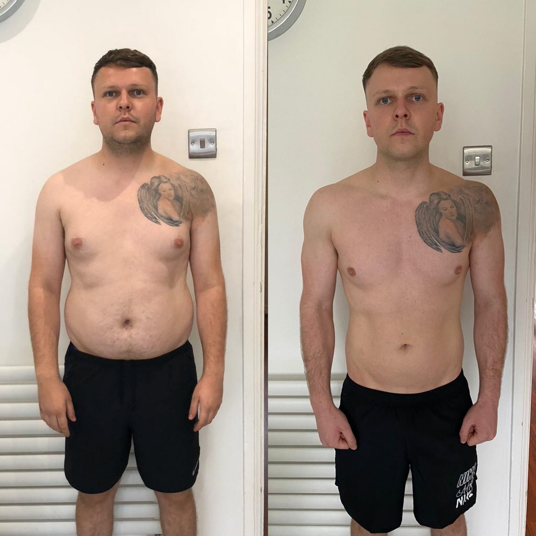 Client transformation, before and after